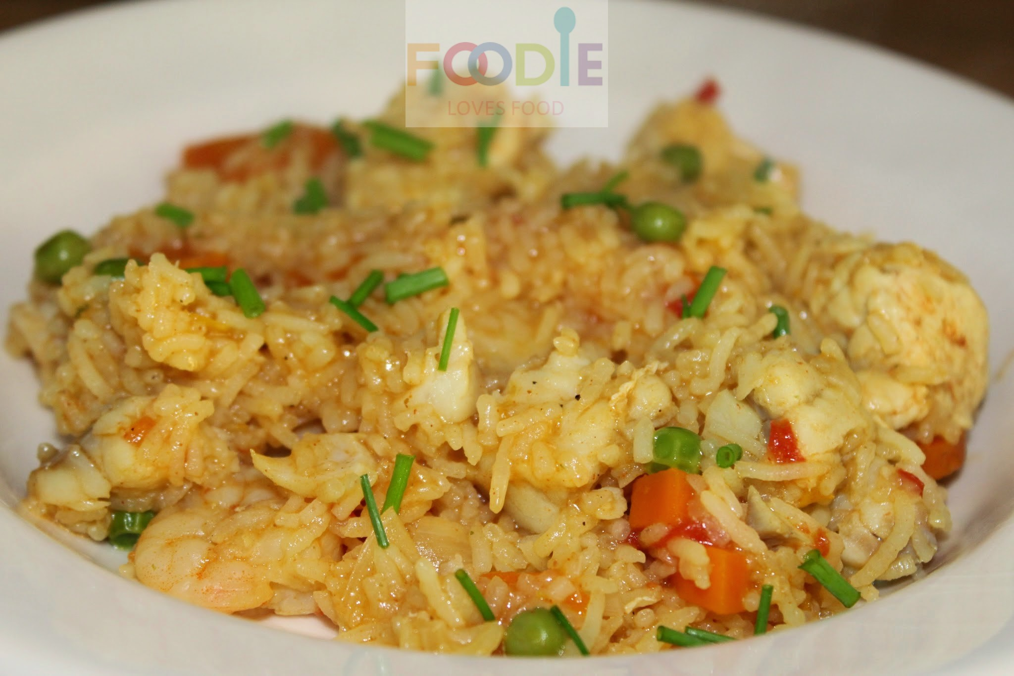 Snijbonen met rode zalm